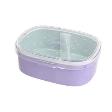 ワンタッチランチ M600ml むらさき お弁当箱