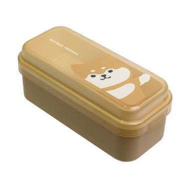 2WAYスマートロック2段 610ml ちゃまめしば お弁当箱