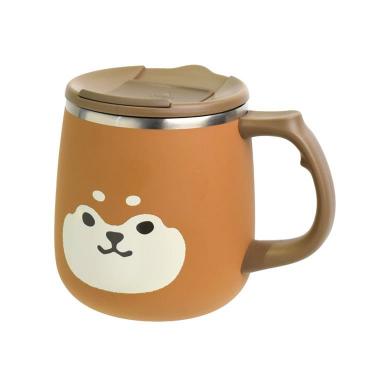 ステンレスサーモマグカップ 400ml ちゃまめしば