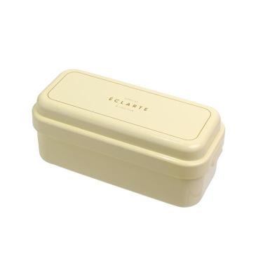 2WAYスマートロック2段 610ml アイボリー お弁当箱