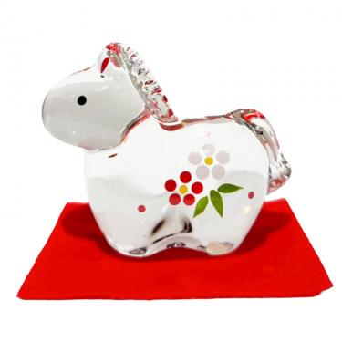 R-114 クリスタル 午 （大） 毛氈付