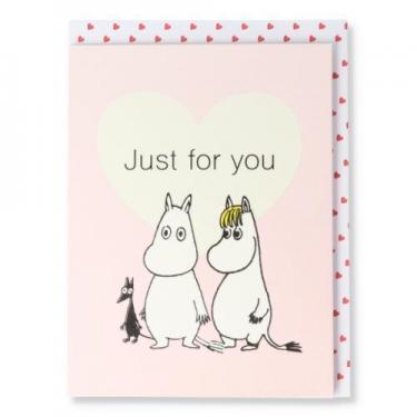 多目的カード ムーミン 大きなハート