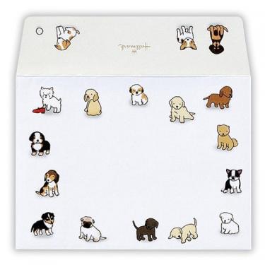 ひとこと封筒 ちび犬