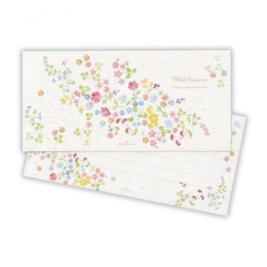 一筆箋 ワイルドフラワー 花柄