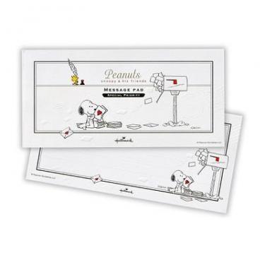 一筆箋  ポストと手紙 スヌーピー柄