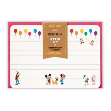 レターセット ディズニー パルスカラフルバルーン