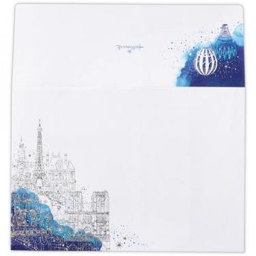 封筒 ブリリアントレター インディゴスカイ