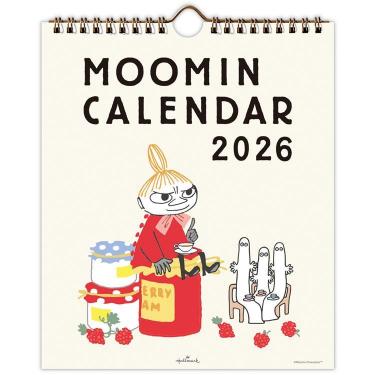 2026年1月始まりカレンダー 壁掛け リング 小 縦型 リトルミイ