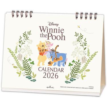 2026年1月始まりカレンダー 卓上 ディズニー くまのプーさん