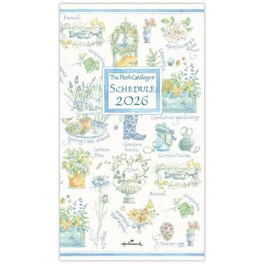 2025年10月始まり手帳 月間 B7 スリム ハーブカタログ