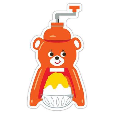 氷削り器 きょろちゃん イエロー(イエロー): ホーム＆キッチン
