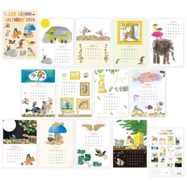 2026年1月始まりカレンダー 壁掛け レオ・レオニ