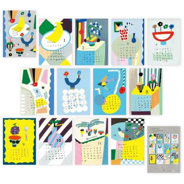 2026年1月始まりカレンダー 壁掛け Subikiawa.