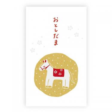 年賀ポチ袋 福午 淡雪 2枚入り