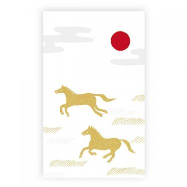 年賀ポチ袋 福午 朝陽 2枚入り