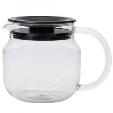 ワンタッチ ティーポット M ブラウン 450ml