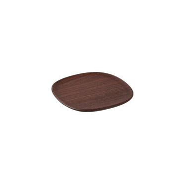 UNITEA コースター ウォールナット 100×100mm