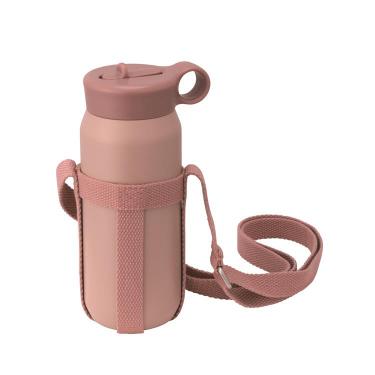 プレイタンブラー 480ml ストラップセット アッシュピンク KINTO
