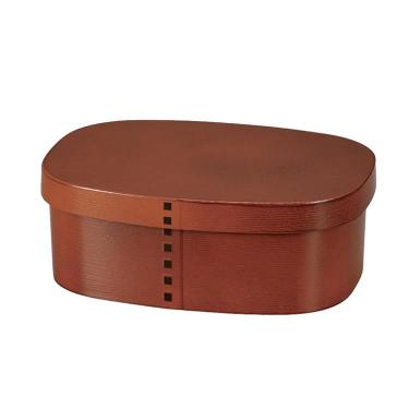 さっと洗えるわっぱ弁当 600ml ライトブラウン