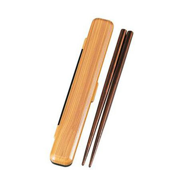 千筋箸箱セット ひのき