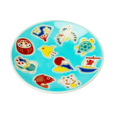 縁起豆皿 えんぎもの