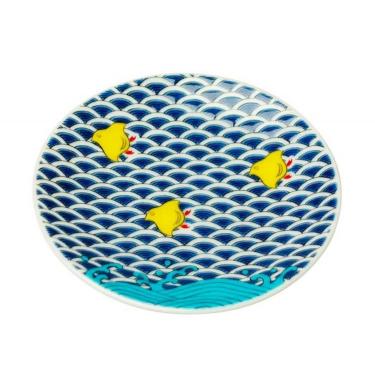 縁起 豆皿 千鳥