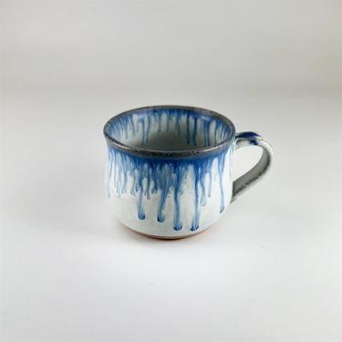 釉流し ピーチカップ 225ml ブルー