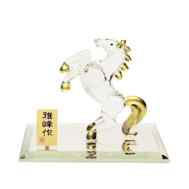 ビードロ金彩福跳ね午 N42