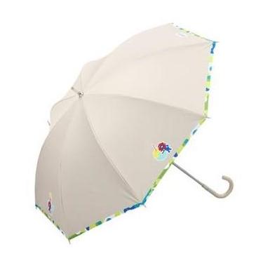 長傘 晴雨兼用 ミャクミャクワールド ベージュ(ベージュ