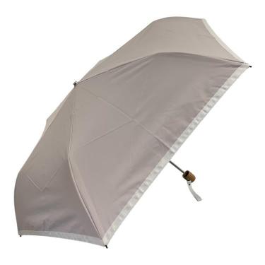 折りたたみ傘 晴雨兼用 サマーシールド グログランリボン パープル