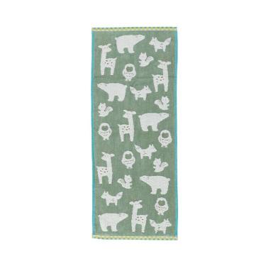柄タオル 34×80cm ファイスタオル 動物【ロフト限定】