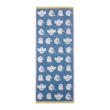 柄フェイスタオル 34×80cm 飛びエナガ【ロフト限定】