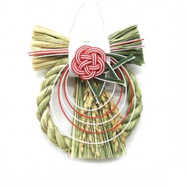 越後 稲わら飾り 梅ごよみ 813