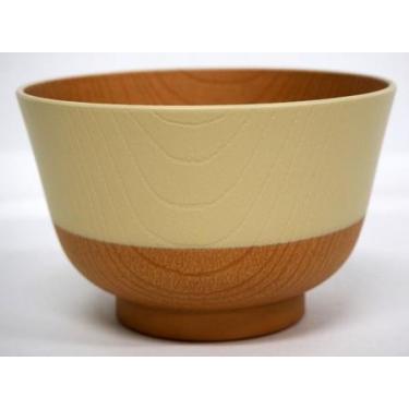 やさしい彩り 抗菌汁椀 きなり色 330ml