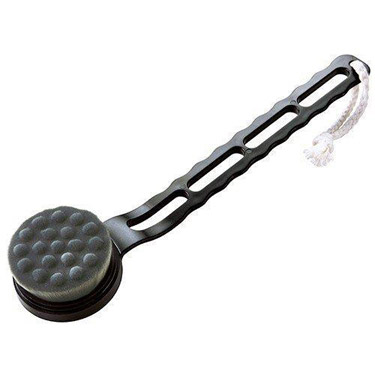 透明肌 竹炭ボディロングブラシ