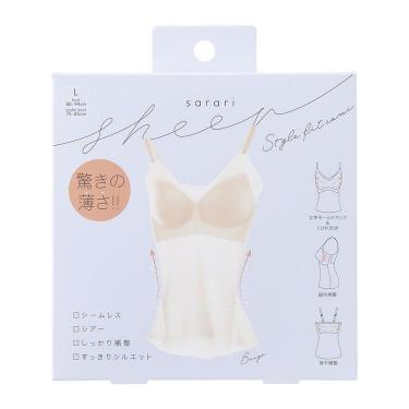 スタイルFITキャミ ベージュ L