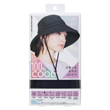 アーチサファリハット ブラック