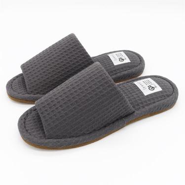 yori ワッフルスリッパ L 25～27cm チャコール