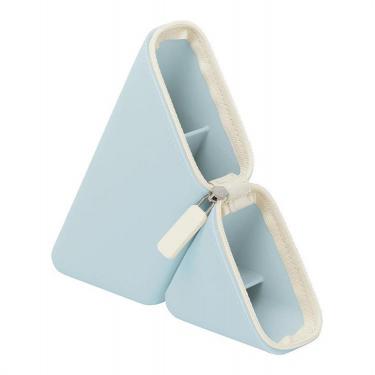 カクスタ ペンケース スリム ライトブルー