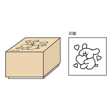 木製スタンプ モルチーズ ハート