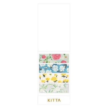 マスキングテープ KITTA（キッタ） フラワー7(フラワー7