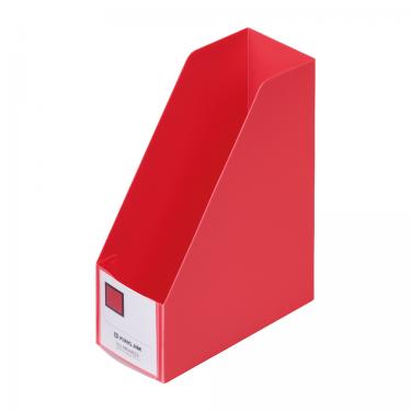 キングミニ ミニボックスファイル タテ アカ