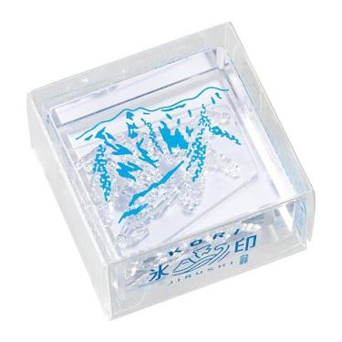 氷印スタンプ 大サイズ ヤマ