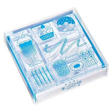 氷印スタンプ 6個セット スイーツ