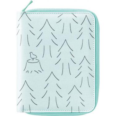 ヒトトキノート カバー付 パスポートサイズ フォレスト