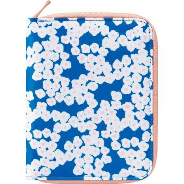 ヒトトキノート カバー付 パスポートサイズ フラワー