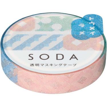 透明マスキングテープ SODA（ソーダ）10mm幅 キカガク