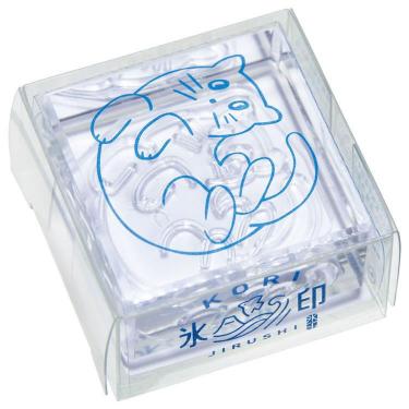 氷印スタンプ 大サイズ ネコ