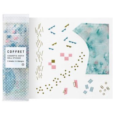 ロールステッカー コフレ ピーコックグリーン