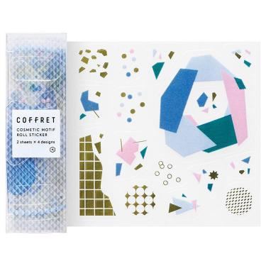 ロールステッカー コフレ ラグーンブルー